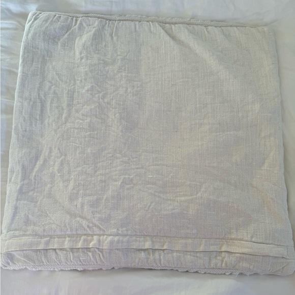 West Elm Soft Corded Pillow Covers (set of 2) 24x24 - Picture 5 of 13